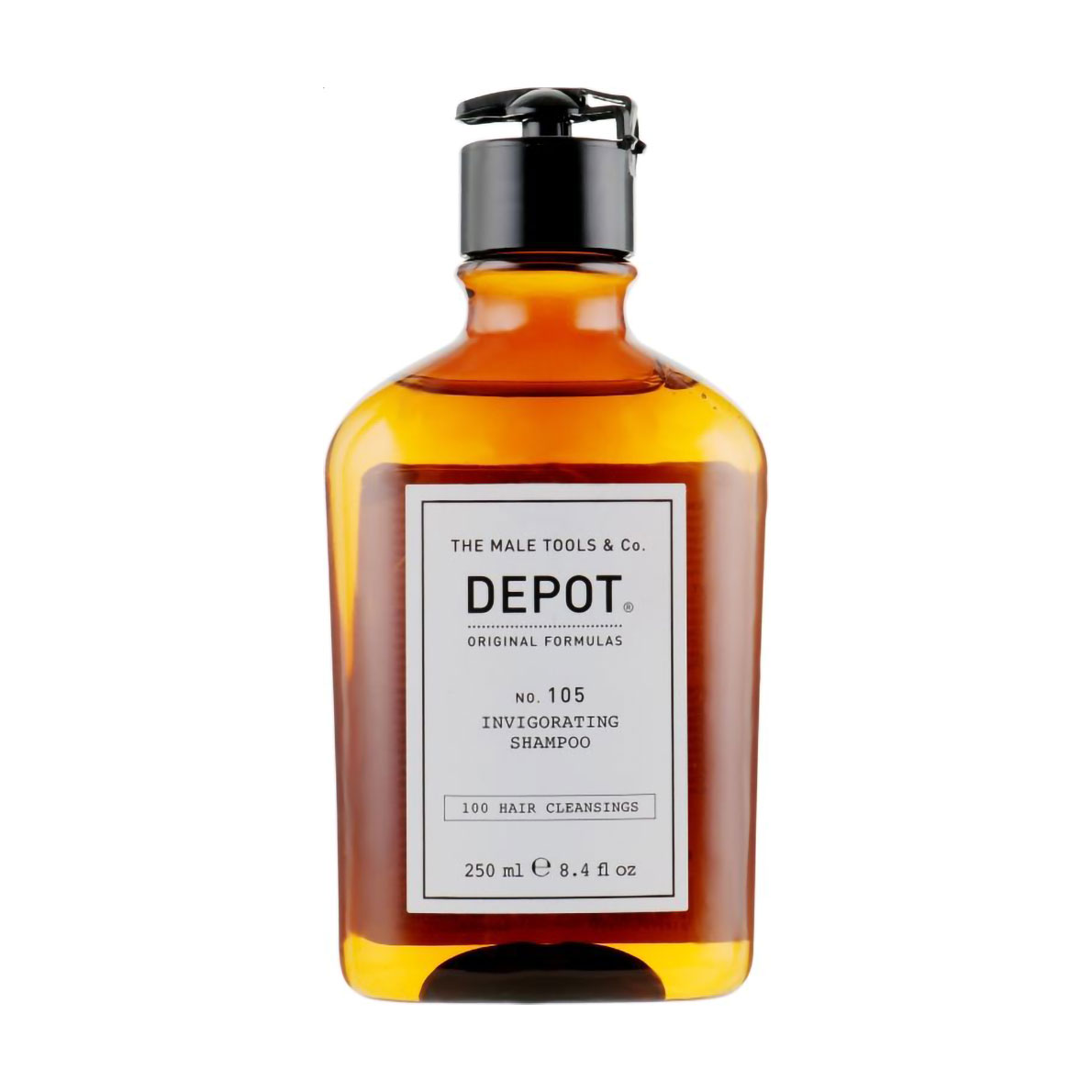 Чоловічий зміцнювальний шампунь Depot 105 Invigorating Shampoo проти випадіння волосся, 250 мл
